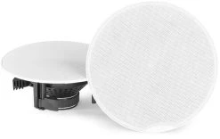 Power Dynamics Haut-parleur De Plafond CSH65 Lot De 2, 2x 30W, Blanc - Cinéma à Domicile + Haut-parleurs Hifi