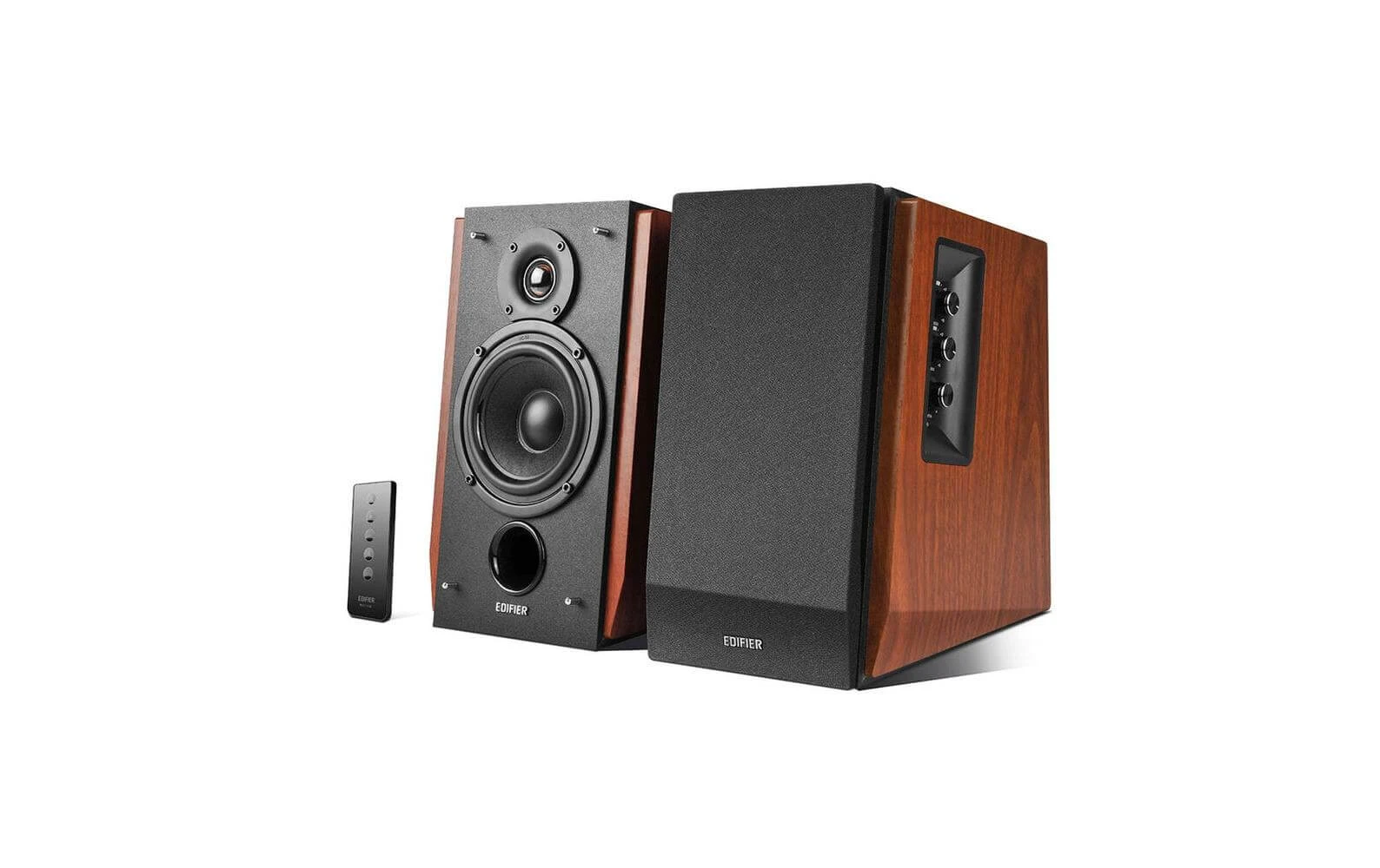 Edifier Paire D’enceintes D’étagère R1700BT Brun - Cinéma à Domicile + Haut-parleurs Hifi 3 Edifier Paire D’enceintes D’étagère R1700BT Brun - Cinéma à Domicile + Haut-parleurs Hifi