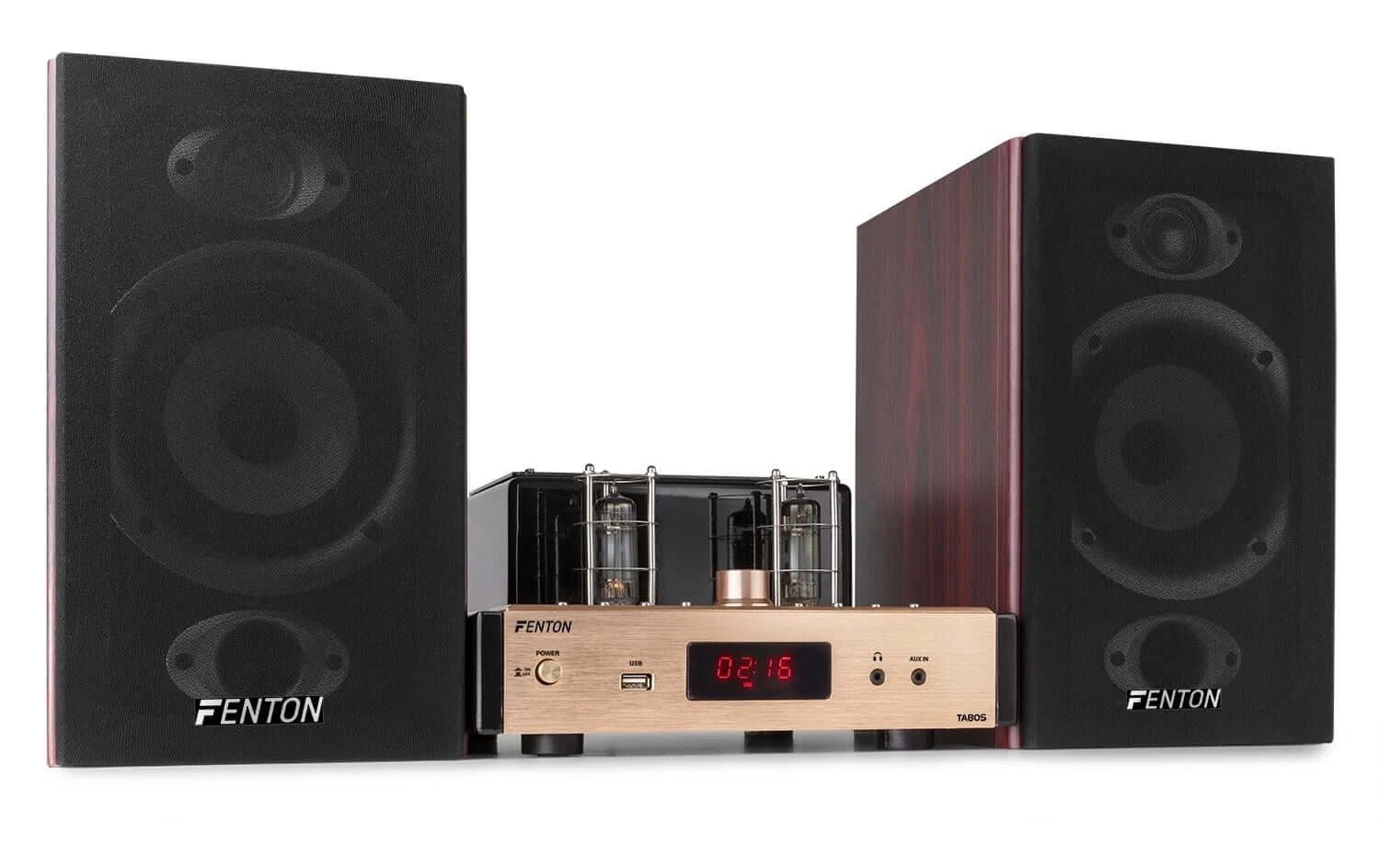 Fenton Installation Micro-HiFi Amplificateur Stéréo Hybride TA80S Multicolore - Chaînes Hifi 4 Fenton Installation Micro-HiFi Amplificateur Stéréo Hybride TA80S Multicolore - Chaînes Hifi – Image 2