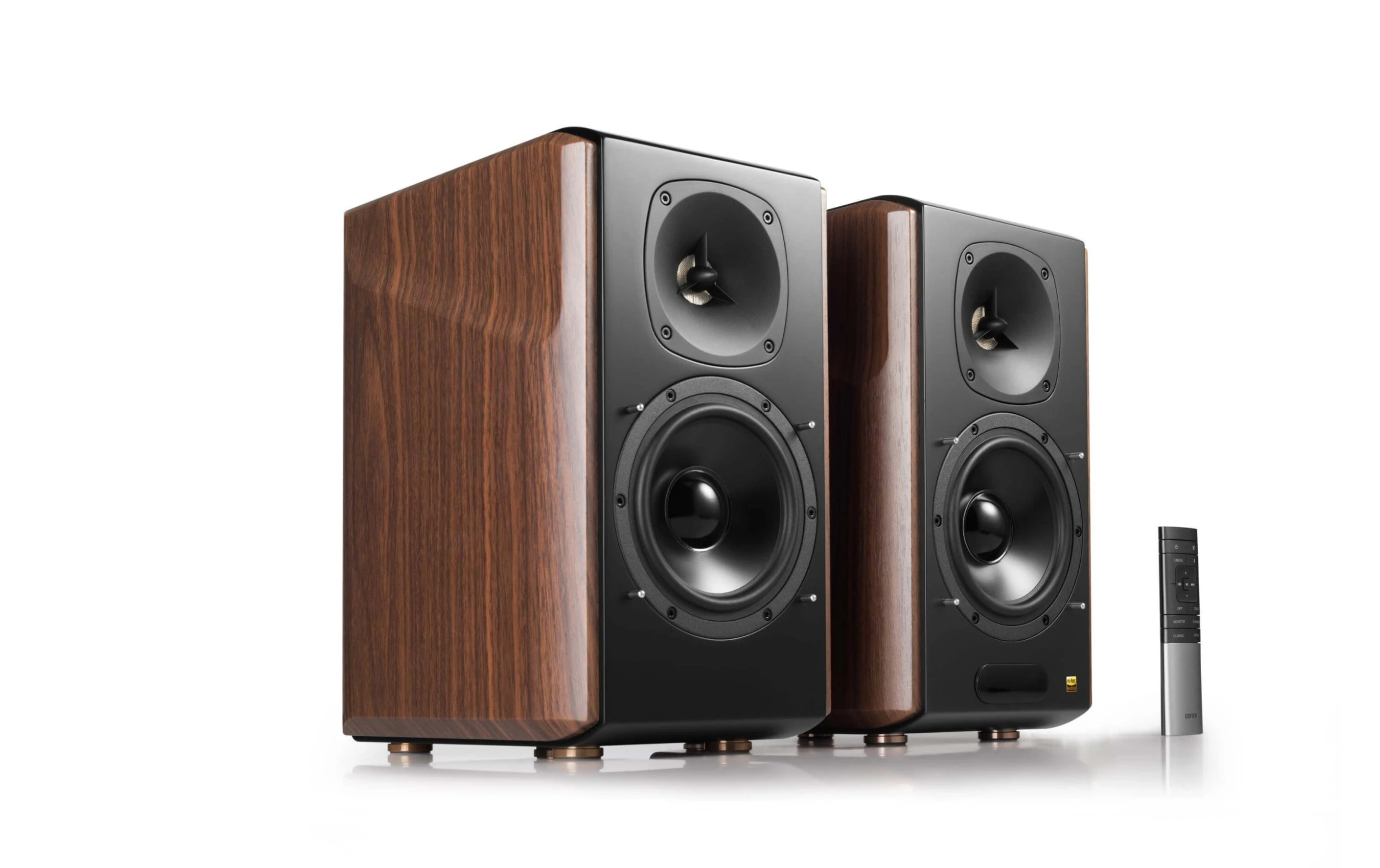 Edifier Paire D’enceintes D’étagère S2000MKIII Brun - Cinéma à Domicile + Haut-parleurs Hifi 3 Edifier Paire D’enceintes D’étagère S2000MKIII Brun - Cinéma à Domicile + Haut-parleurs Hifi