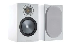 Monitor Audio Paire D’enceintes D’étagère Bronze 50 Blanc - Cinéma à Domicile + Haut-parleurs Hifi