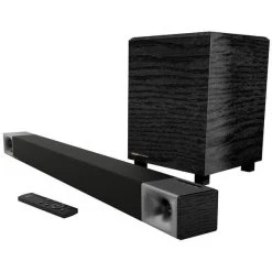 Klipsch Cinema 400 Soundbar, 400 W, 2.1-canaux, Dolby Digital, Incl. Subwoofer Sans Fil - Bars Du Son