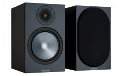 Monitor Audio Paire D’enceintes D’étagère Bronze 100 Noir - Cinéma à Domicile + Haut-parleurs Hifi