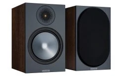 Monitor Audio Paire D’enceintes D’étagère Bronze 100 Noisette Noire - Cinéma à Domicile + Haut-parleurs Hifi