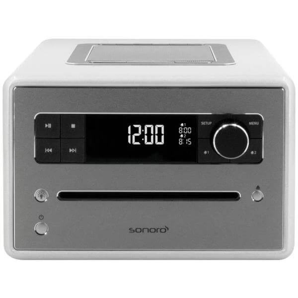 Sonoro QUBO Argent Lecteur DAB+, FM Bluetooth, CD - Chaînes Hifi 3 Sonoro QUBO Argent Lecteur DAB+, FM Bluetooth, CD - Chaînes Hifi