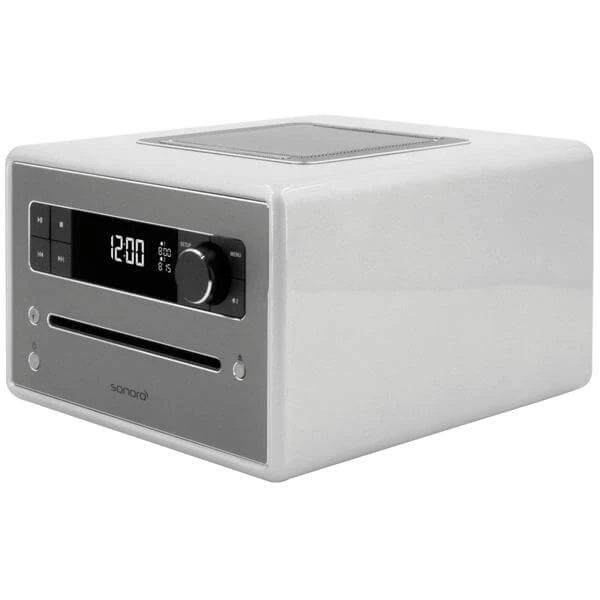 Sonoro QUBO Argent Lecteur DAB+, FM Bluetooth, CD - Chaînes Hifi 5 Sonoro QUBO Argent Lecteur DAB+, FM Bluetooth, CD - Chaînes Hifi – Image 3