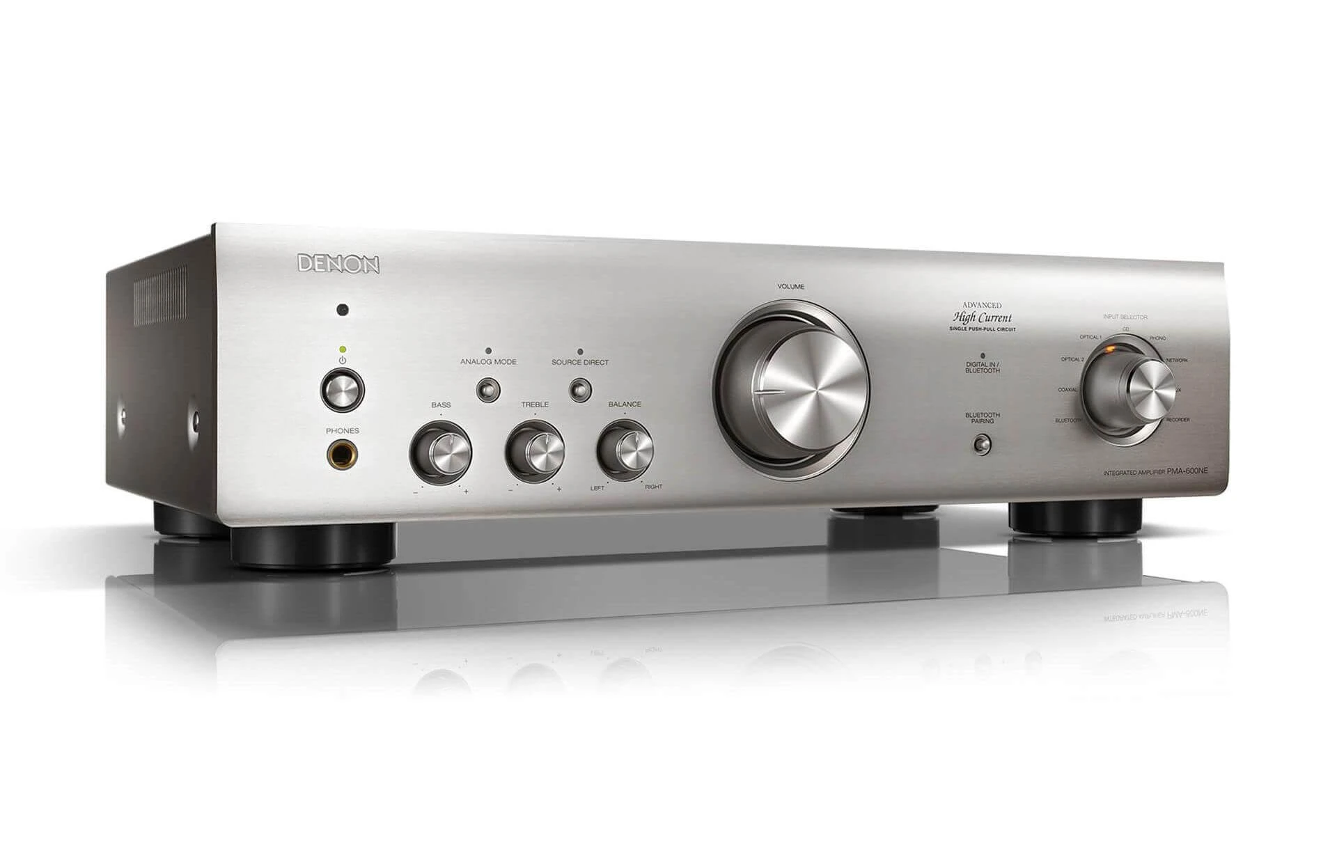 Denon Amplificateur Stéréo PMA-600 Argenté - AV + Récepteur ⋅ Composants Hifi 4 Denon Amplificateur Stéréo PMA-600 Argenté - AV + Récepteur ⋅ Composants Hifi – Image 3