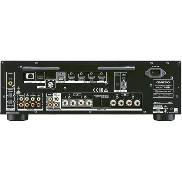 ONKYO TX-8270-B Récepteur AV DAB+, FM 2.1 Canaux - AV + Récepteur ⋅ Composants Hifi 4 ONKYO TX-8270-B Récepteur AV DAB+, FM 2.1 Canaux - AV + Récepteur ⋅ Composants Hifi – Image 2