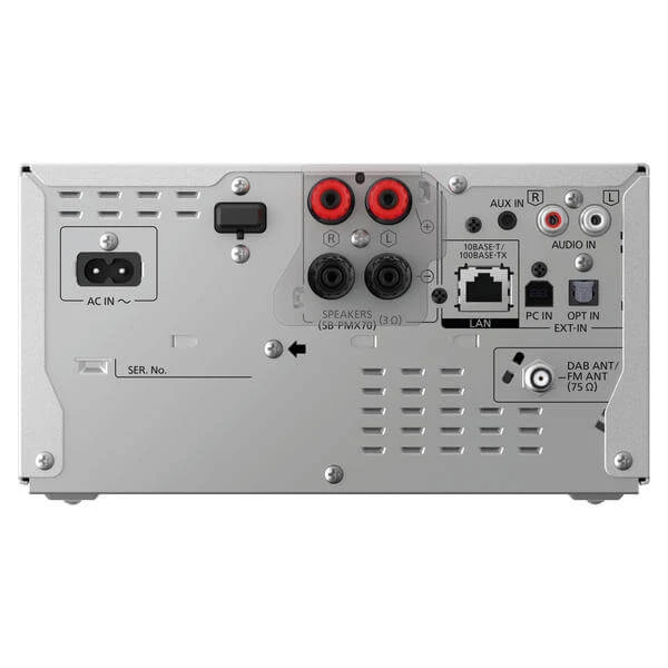 Panasonic UE UE SC-PMX802E-S 2 X 60 W DAB+, Internetradio, FM Airplay, Bluetooth, Lecteur CD, WLAN - Chaînes Hifi 5 Panasonic UE UE SC-PMX802E-S 2 X 60 W DAB+, Internetradio, FM Airplay, Bluetooth, Lecteur CD, WLAN - Chaînes Hifi – Image 3