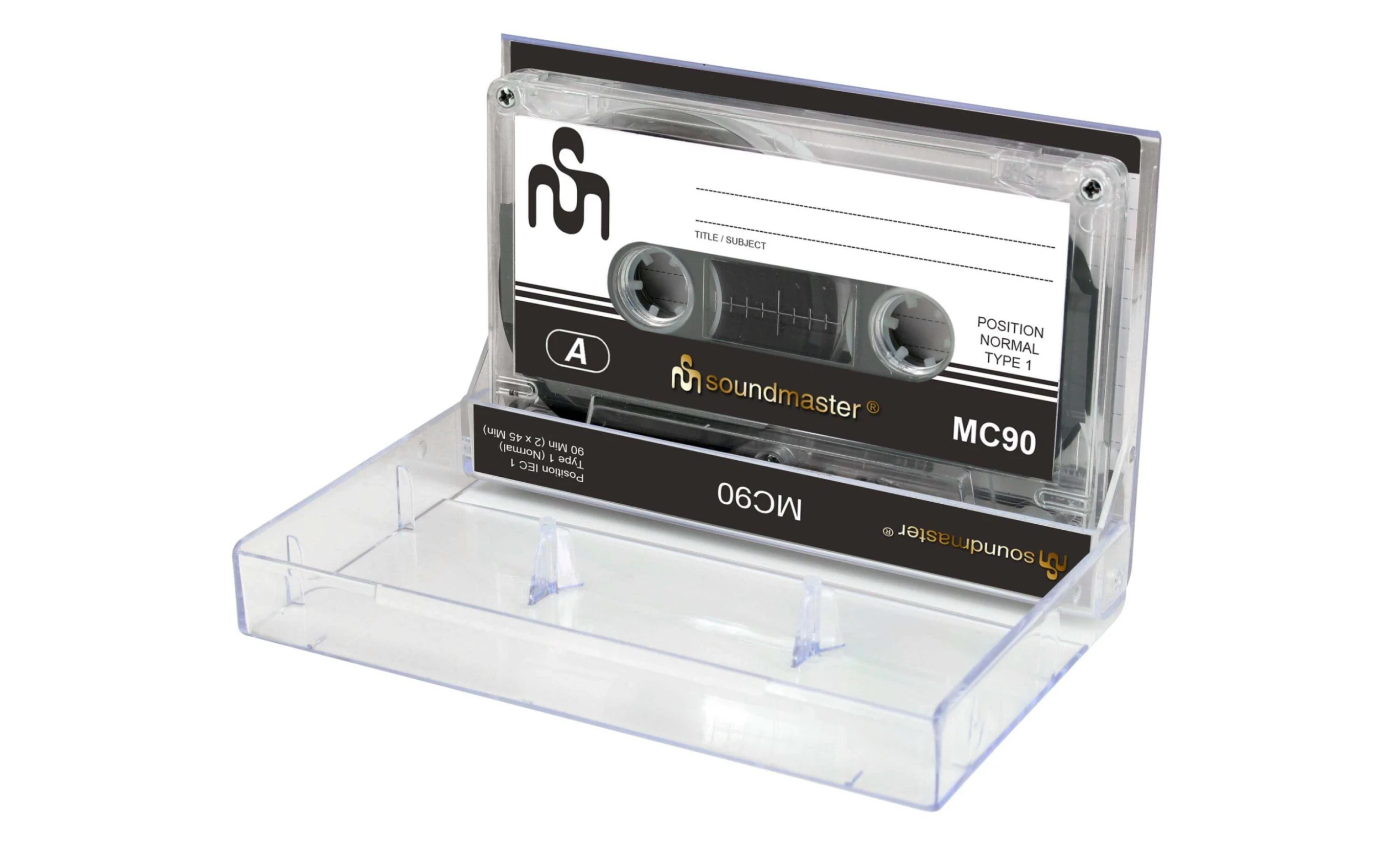 CE-Scouting CE Audio-Cassette Soundmaster MC90 Paquet De 5 - AV + Récepteur ⋅ Composants Hifi 5 CE-Scouting CE Audio-Cassette Soundmaster MC90 Paquet De 5 - AV + Récepteur ⋅ Composants Hifi – Image 3