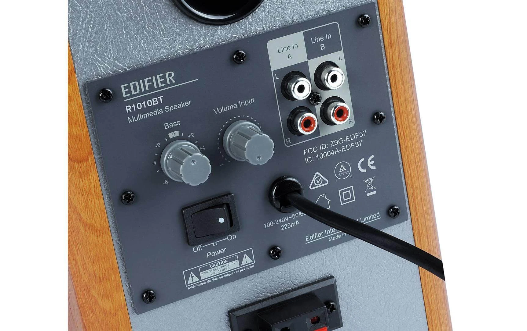 Edifier Paire D’enceintes D’étagère R1010BT Noir - Cinéma à Domicile + Haut-parleurs Hifi 4 Edifier Paire D’enceintes D’étagère R1010BT Noir - Cinéma à Domicile + Haut-parleurs Hifi – Image 2