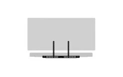 Alternative view of Flexson Supports TV FLXSARTV1021 Pour Sonos Arc, Noir - Cinéma à Domicile + Haut-parleurs Hifi