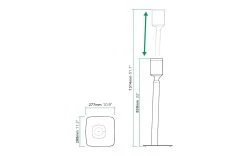 Alternative view of Flexson Supports Sur Pied, Paire Sonos PLAY:1, ONE Et ONE SL, Blanc , Blanc - Cinéma à Domicile + Haut-parleurs Hifi
