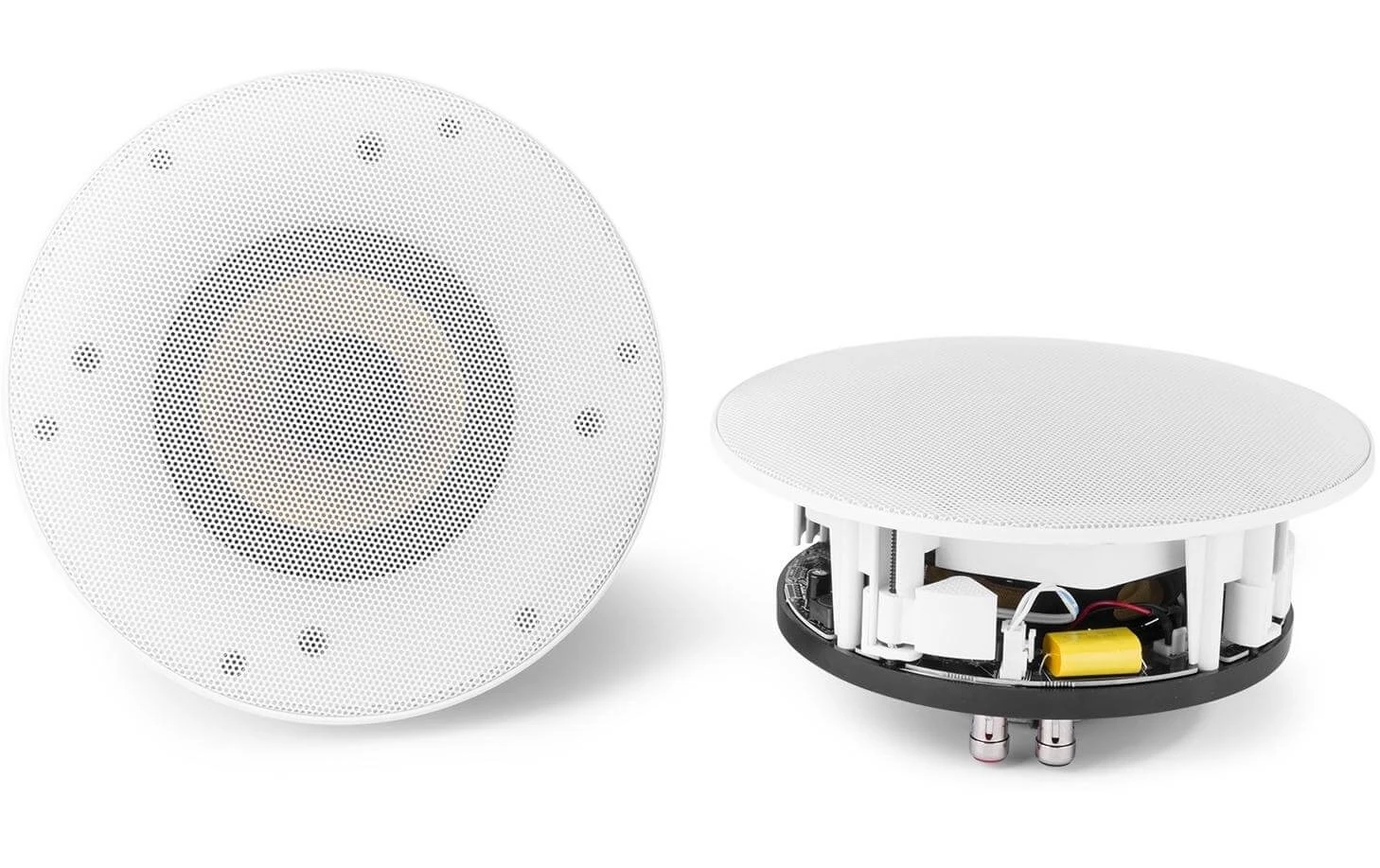 Power Dynamics Haut-parleur De Plafond WCS65 Lot De 2, 2x 30W, Blanc - Cinéma à Domicile + Haut-parleurs Hifi 3 Power Dynamics Haut-parleur De Plafond WCS65 Lot De 2, 2x 30W, Blanc - Cinéma à Domicile + Haut-parleurs Hifi