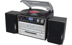 Soundmaster Chaîne Stéréo MCD5550 SW Noir - Chaînes Hifi