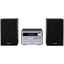 Panasonic UE UE SC-PM254EG-S 2 X 20 W DAB+, FM Bluetooth, Lecteur CD - Chaînes Hifi