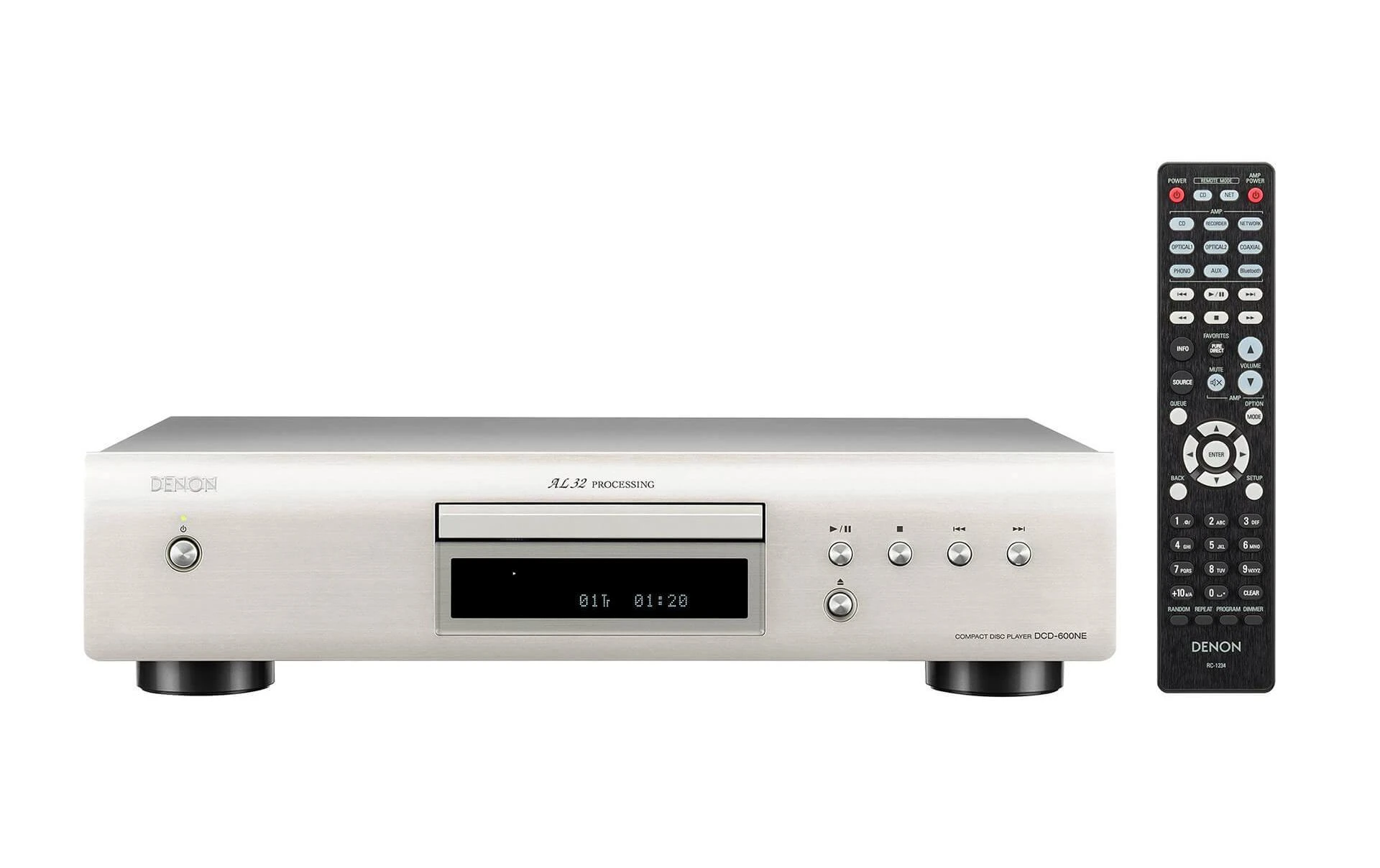 Denon Lecteur CD DCD-600NE Argenté - AV + Récepteur ⋅ Composants Hifi 3 Denon Lecteur CD DCD-600NE Argenté - AV + Récepteur ⋅ Composants Hifi