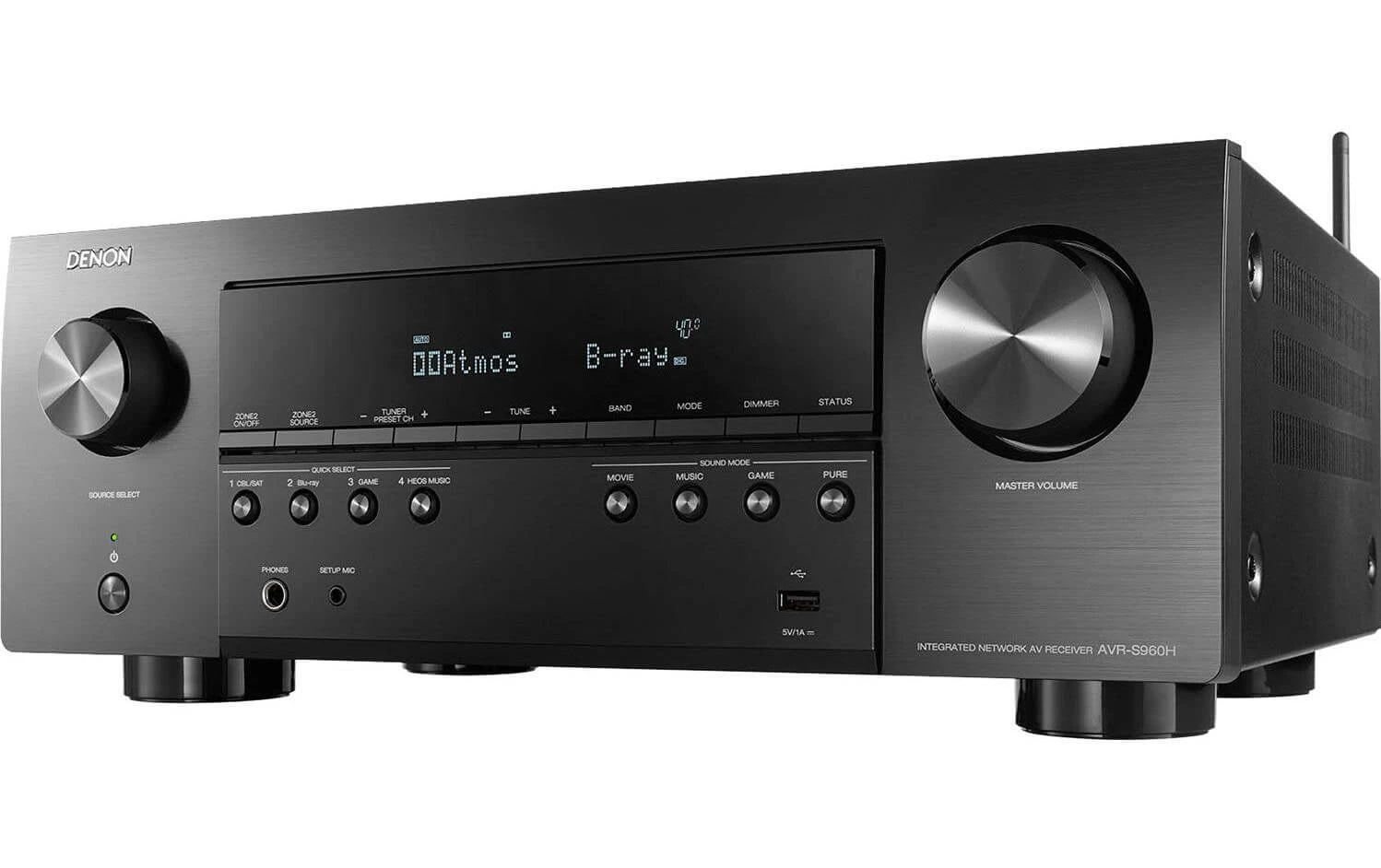Denon Récepteur AV AVR-S960H Noir - AV + Récepteur ⋅ Composants Hifi 3 Denon Récepteur AV AVR-S960H Noir - AV + Récepteur ⋅ Composants Hifi