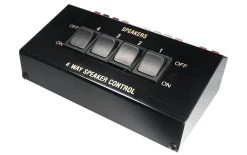 CE-Scouting CE Consoles De Commutation Des Haut-parleurs Quadruple - Cinéma à Domicile + Haut-parleurs Hifi